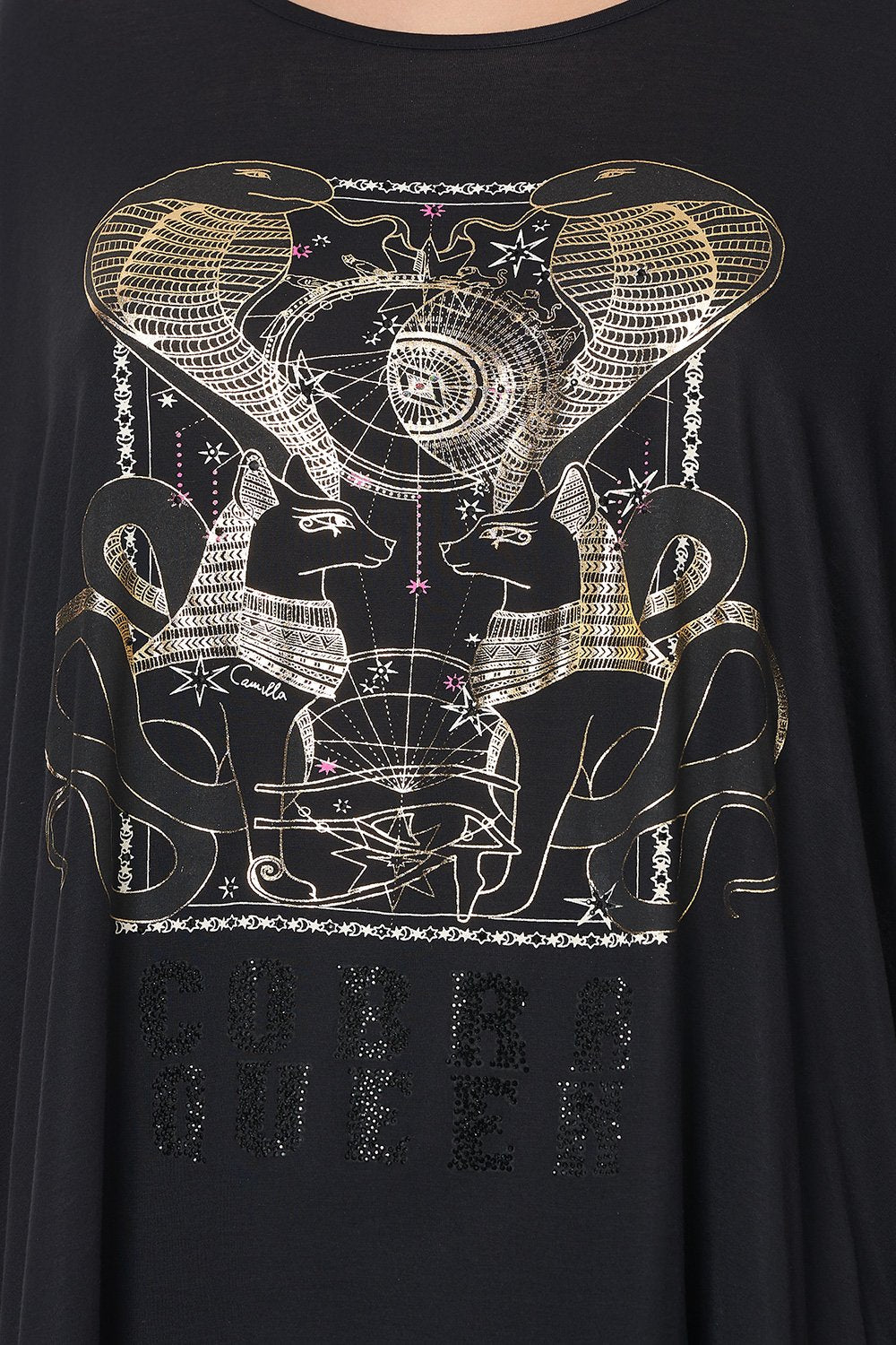 LOOSE FIT ROUND NECK TEE COBRA KING