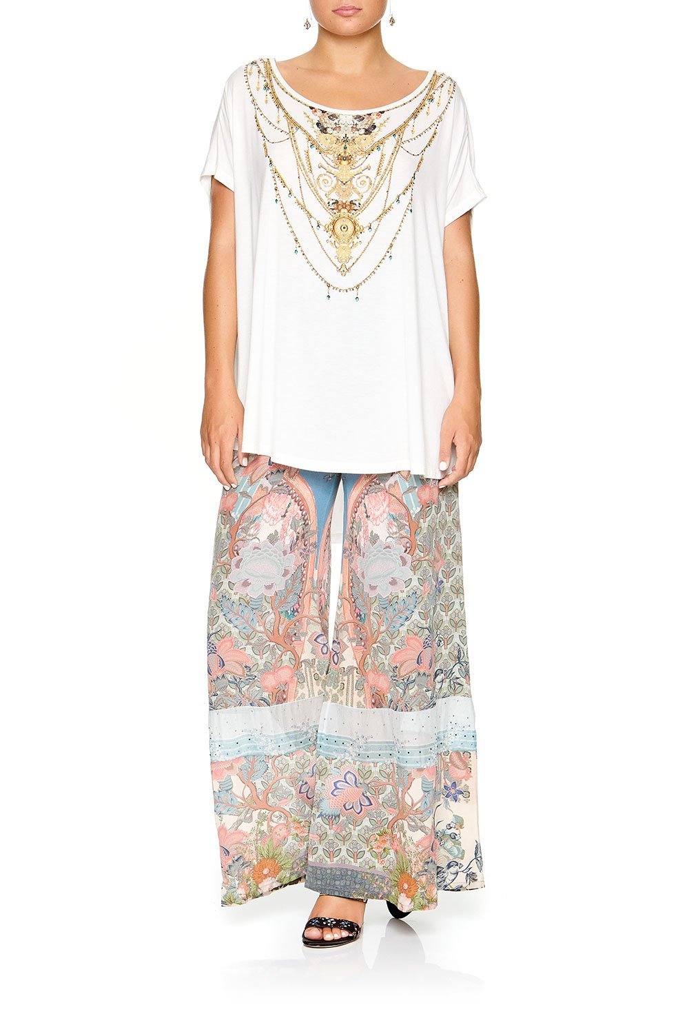 CAMILLA LOOSE FIT TEE OLYMPE ODE