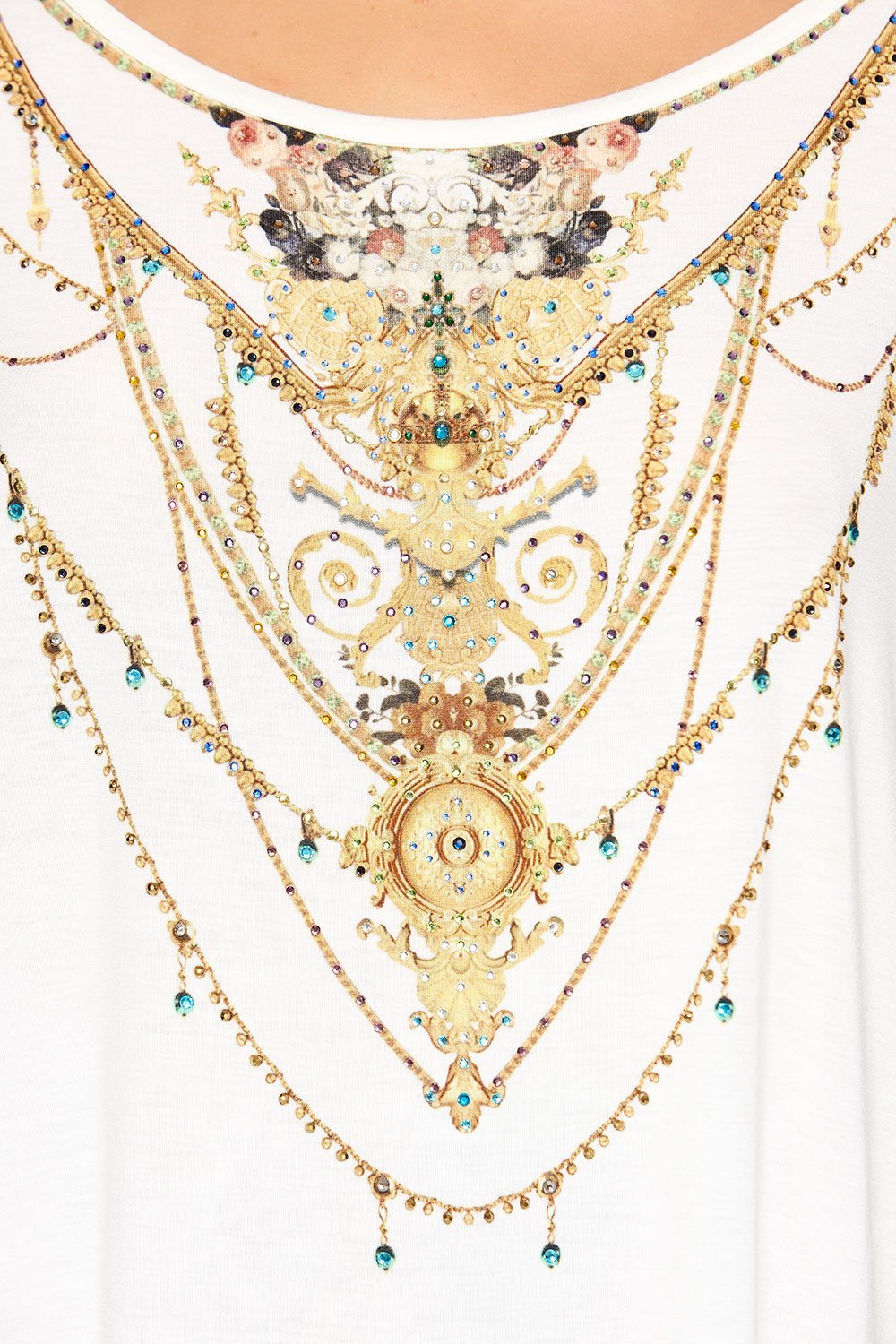 CAMILLA LOOSE FIT TEE OLYMPE ODE