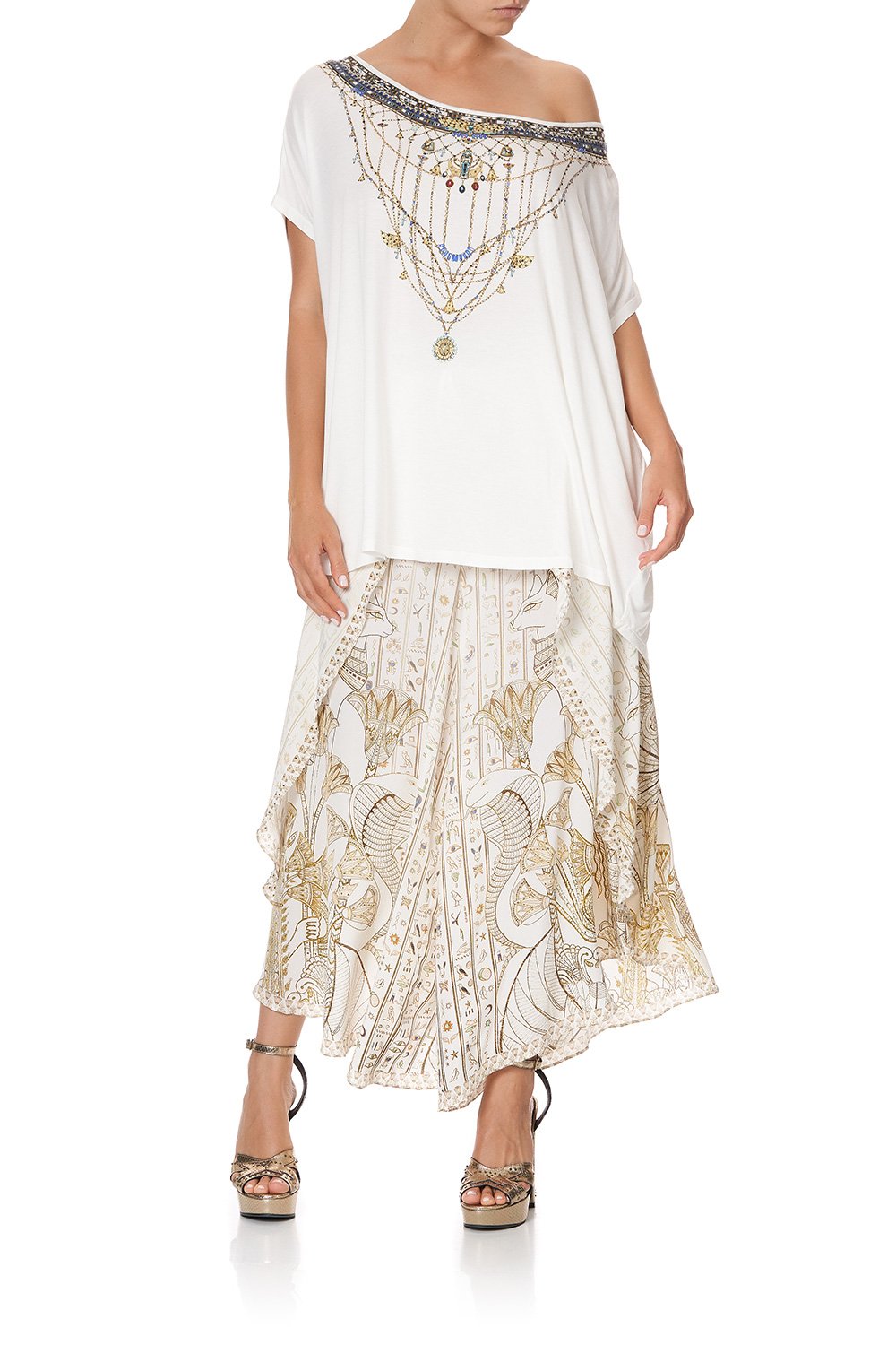 LOOSE FIT TEE THE QUEENS CHAMBER