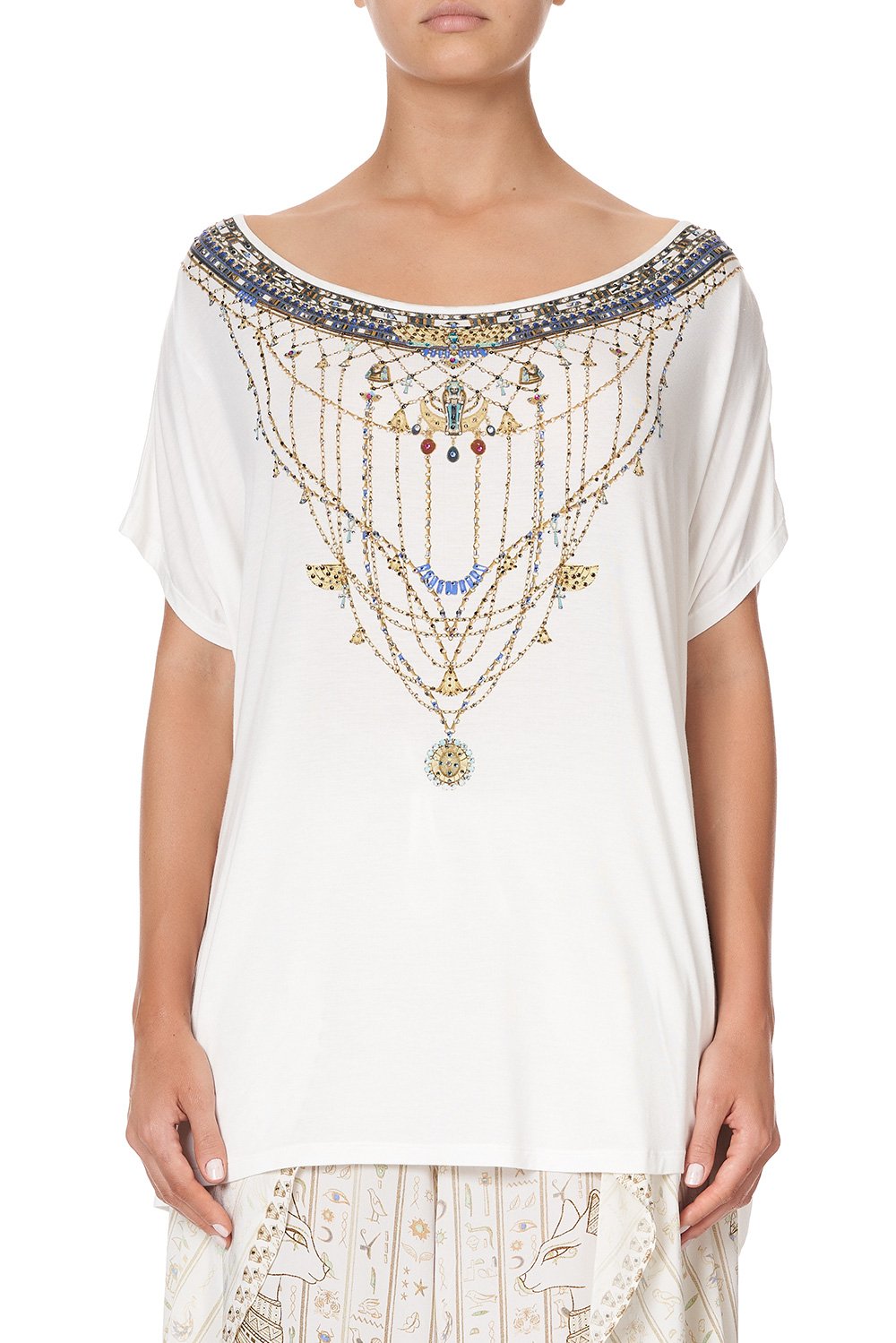 LOOSE FIT TEE THE QUEENS CHAMBER