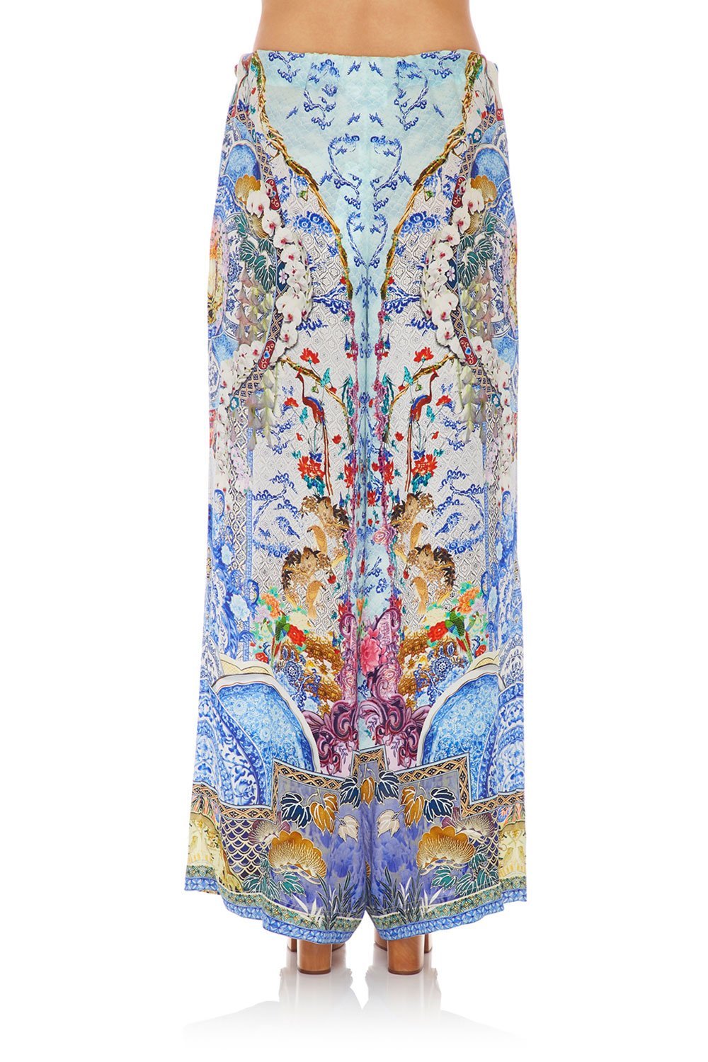 CAMILLA LOUNGE TROUSER W/ TIE WAIST GEISHA GATEWAYS