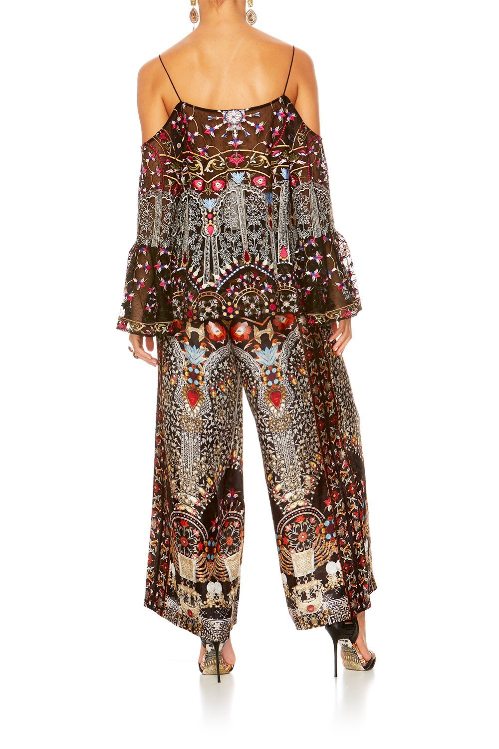 CAMILLA MESH DROP SHOULDER TOP CHAMBER OF REFLECTIONS