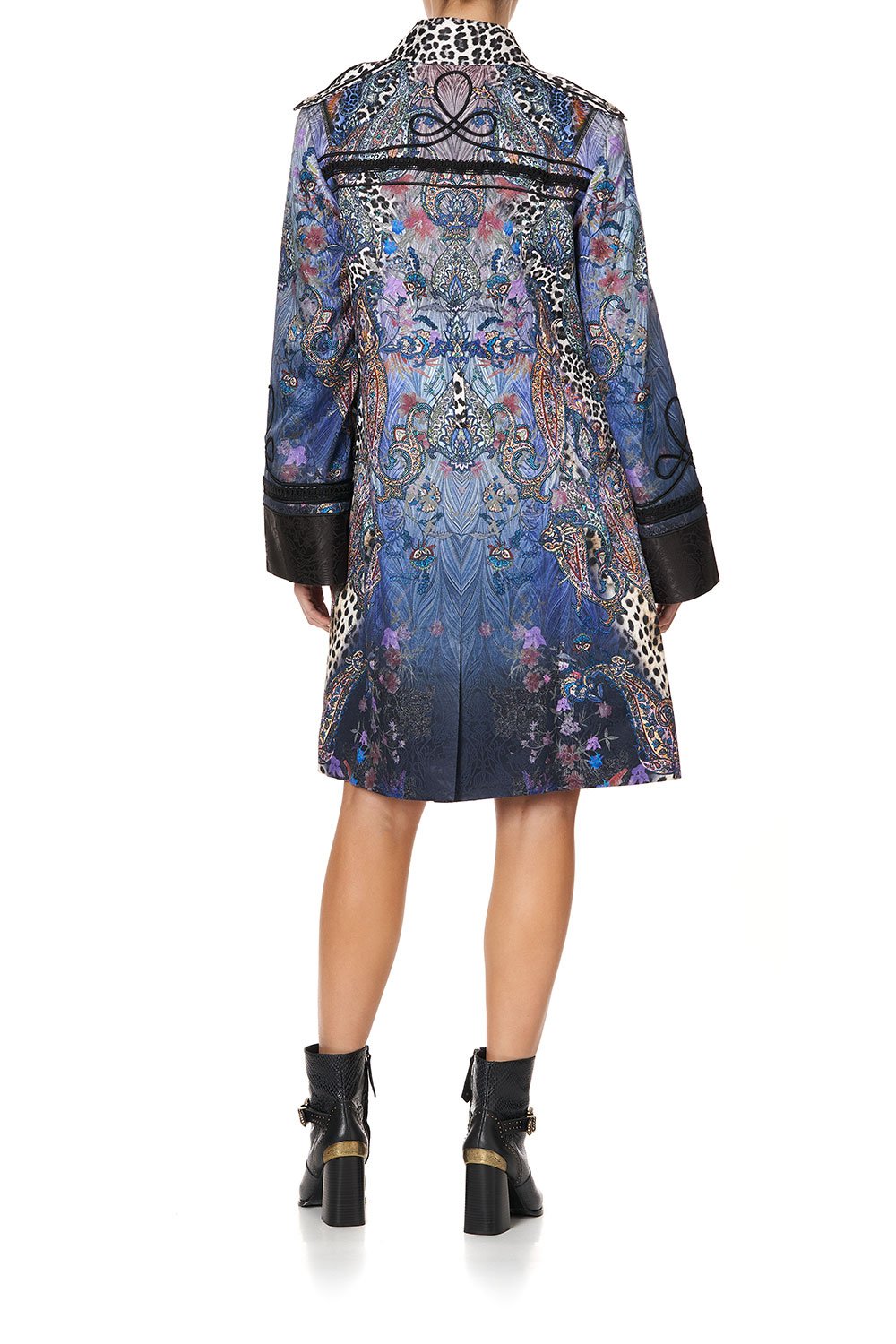 MID LENGTH MILITARY COAT FESTIVAL EXPRESS