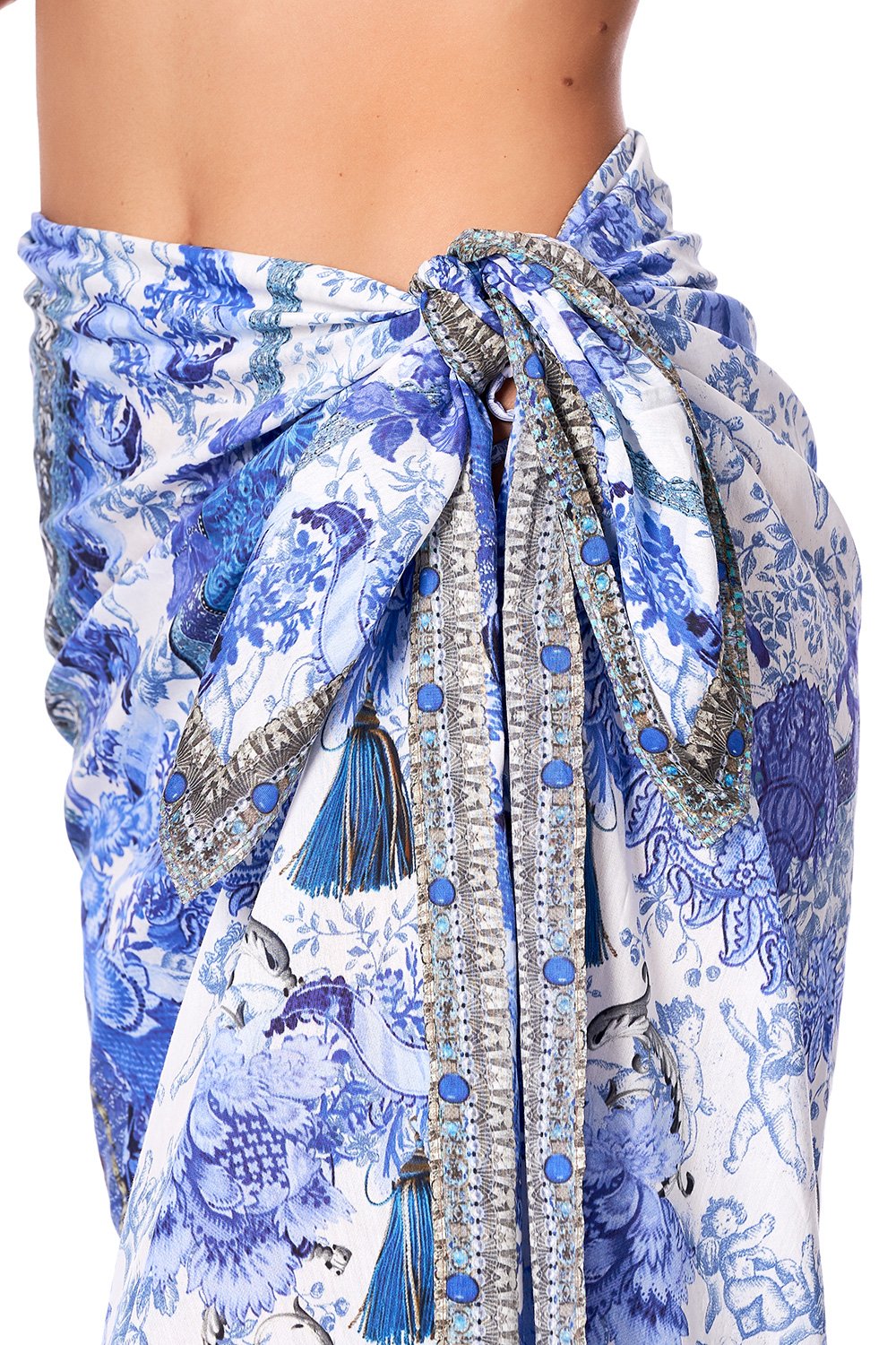 MID LENGTH SARONG PAINTED PROVINCIAL