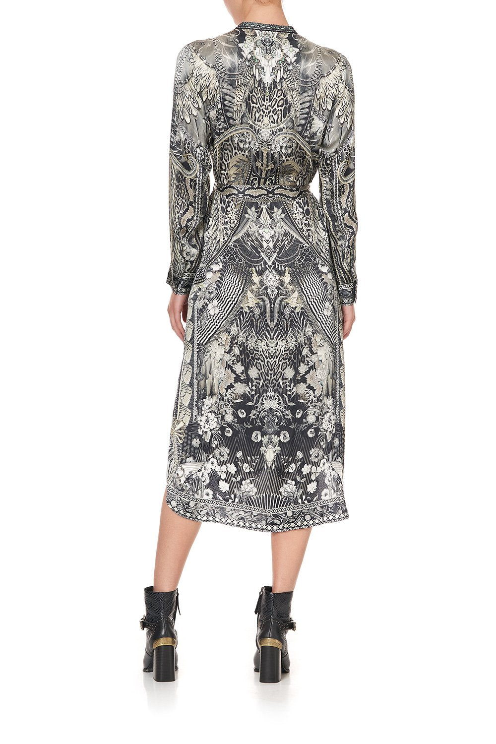 MID LENGTH SHIRT DRESS ONE TRIBE