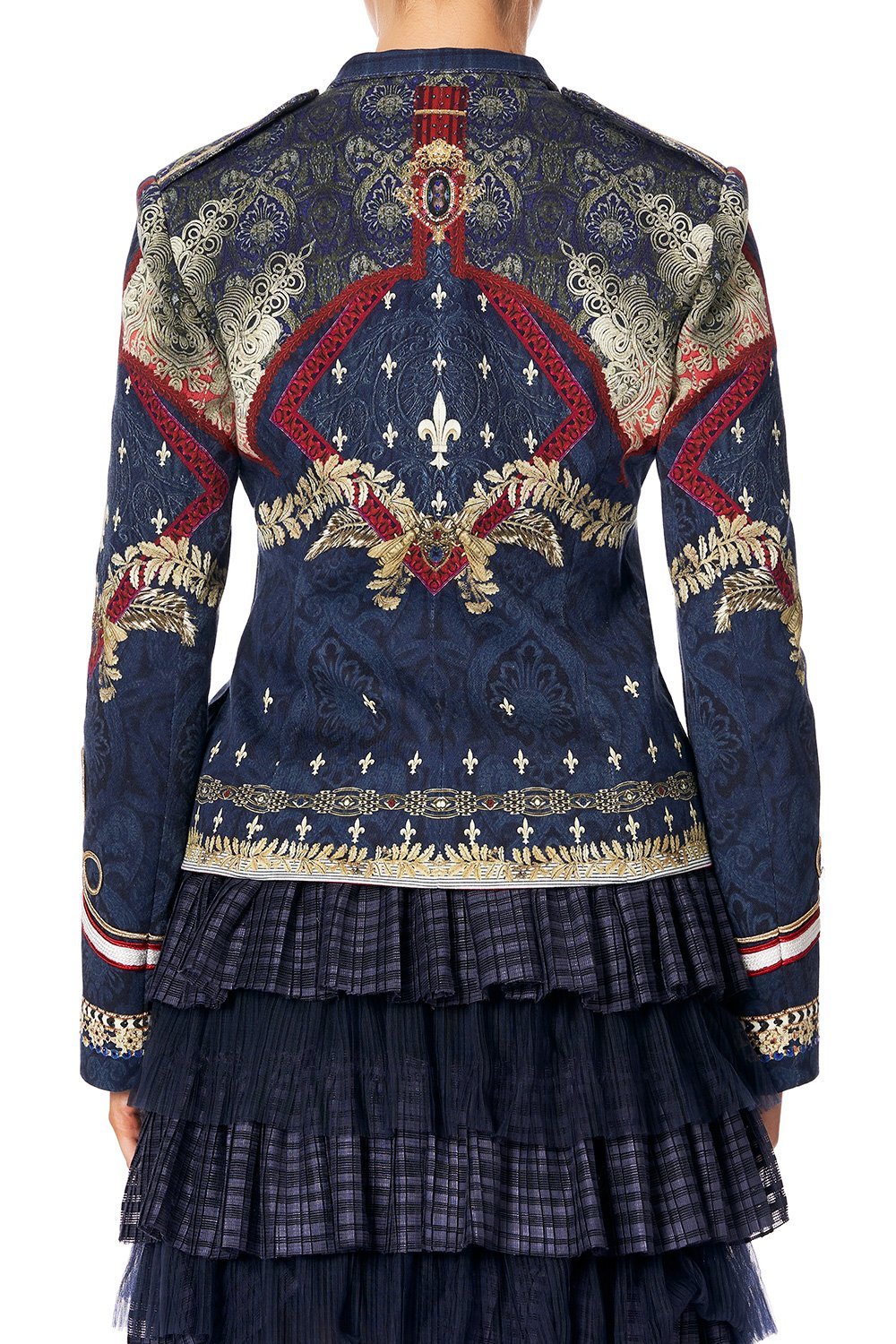 DOUBLE BREASTED TAILORED JACKET THIS CHARMING WOMAN