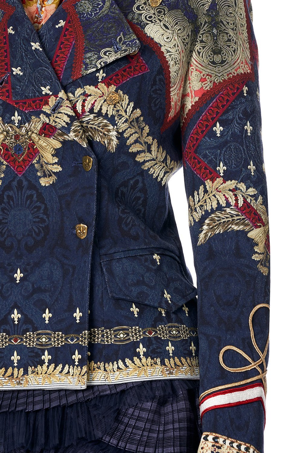 DOUBLE BREASTED TAILORED JACKET THIS CHARMING WOMAN