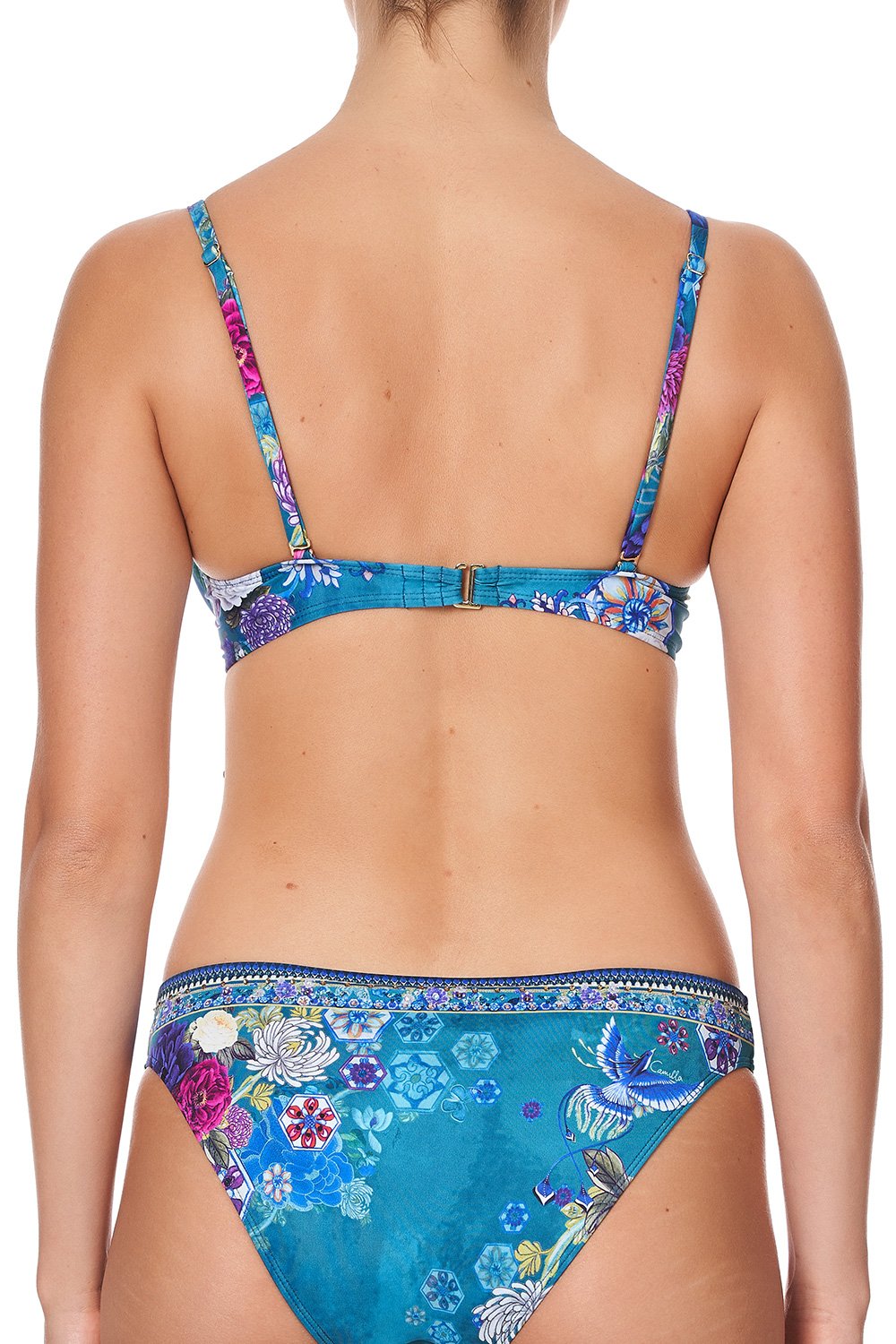 MOULDED PLUNGE BRA LUNAR GAZING