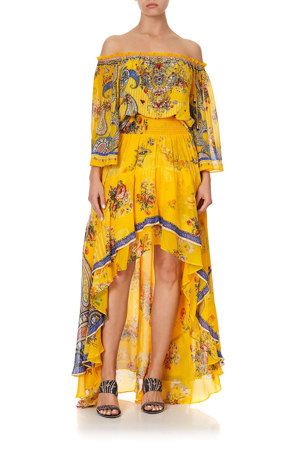 OFF SHOULDER FLARE BLOUSE OWN MUSE