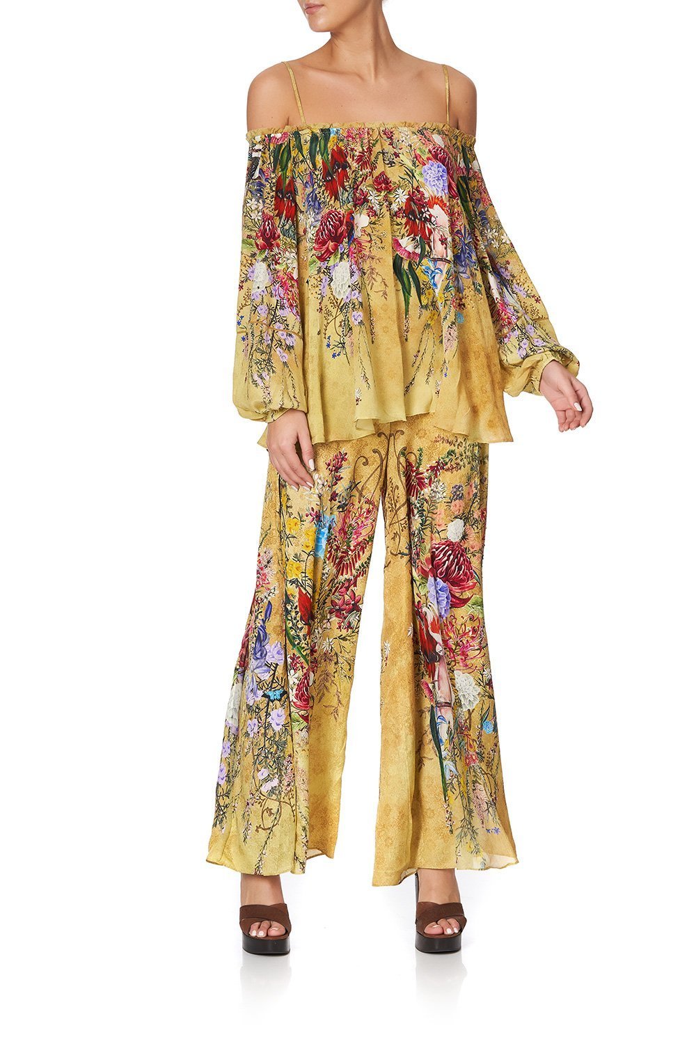 OFF SHOULDER HALTER TOP AMONG THE GUMTREES