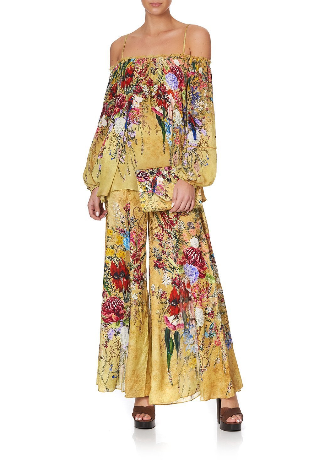 OFF SHOULDER HALTER TOP AMONG THE GUMTREES