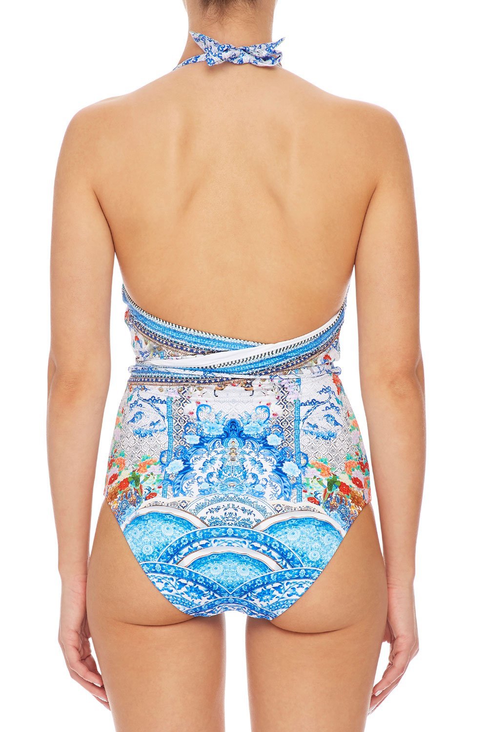 CAMILLA ONE PIECE WITH BELT GEISHA GATEWAYS