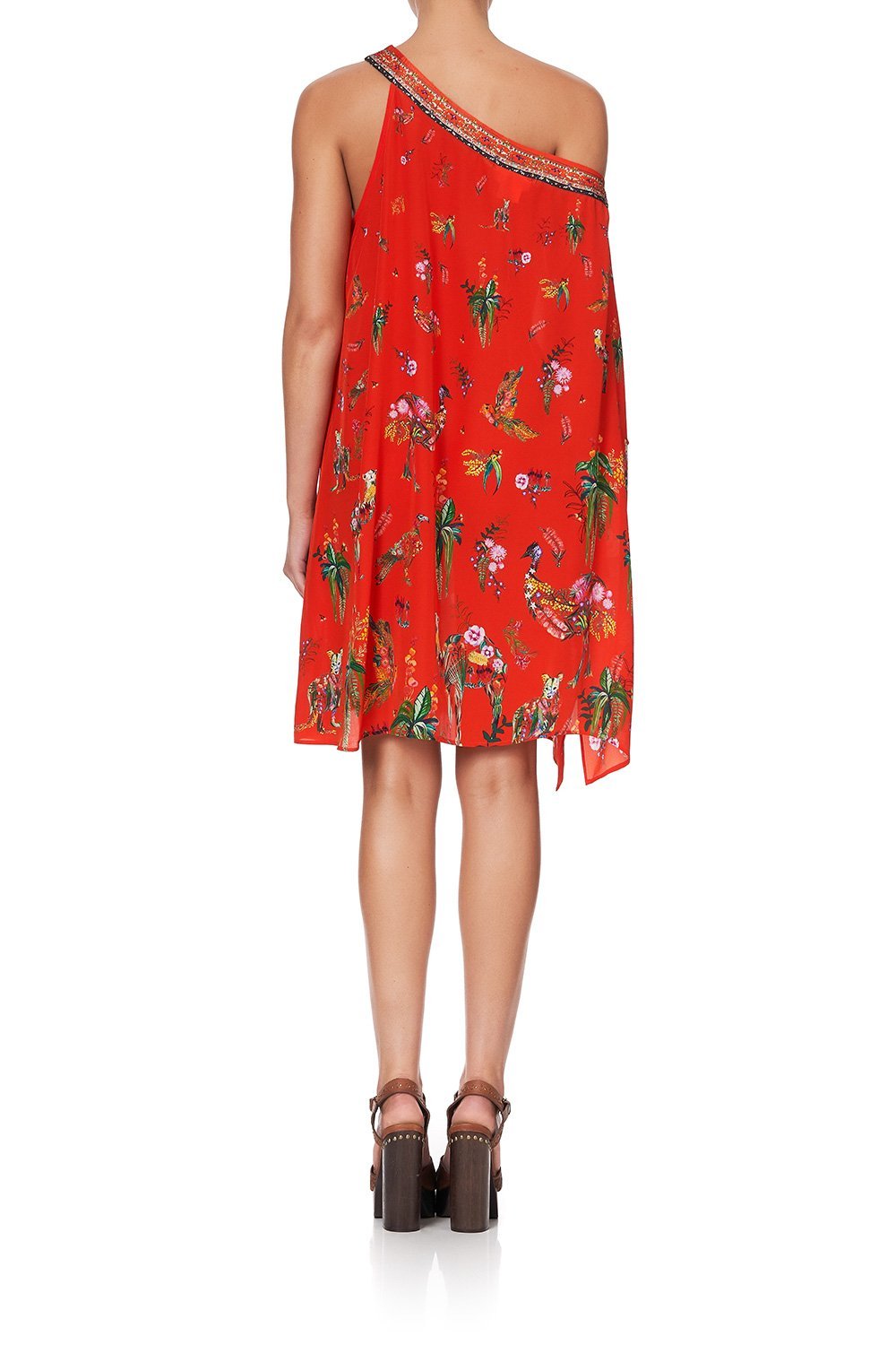 ONE SHOULDER SHORT KAFTAN CINEMA PARADISO