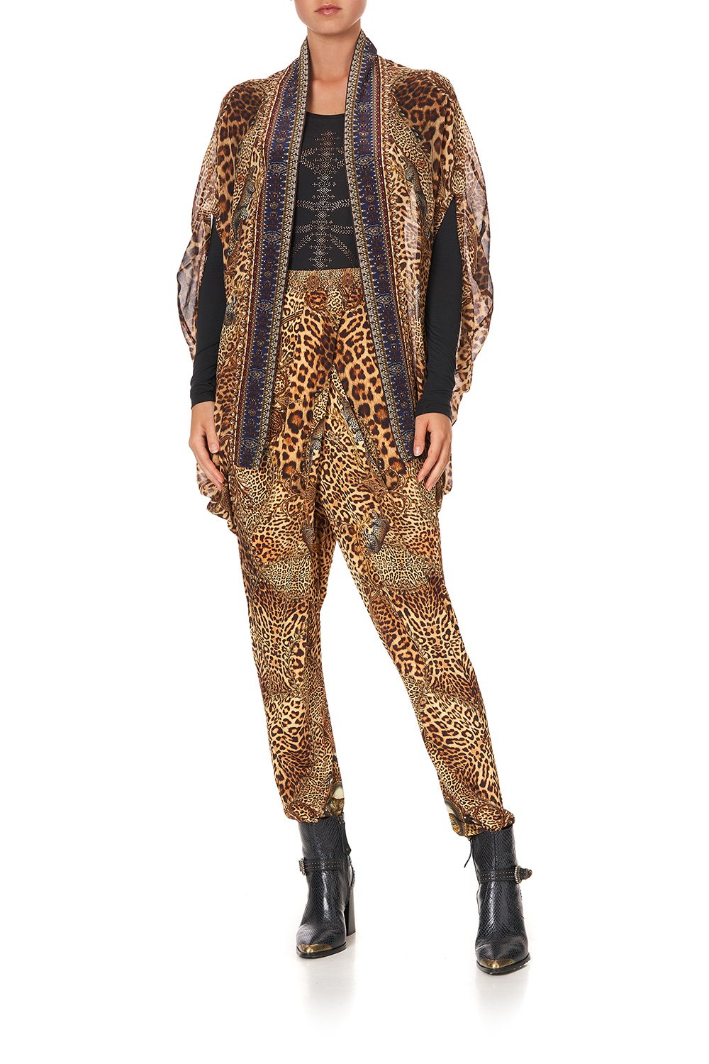 OPEN FRONT CARDI CAPE LADY LODGE