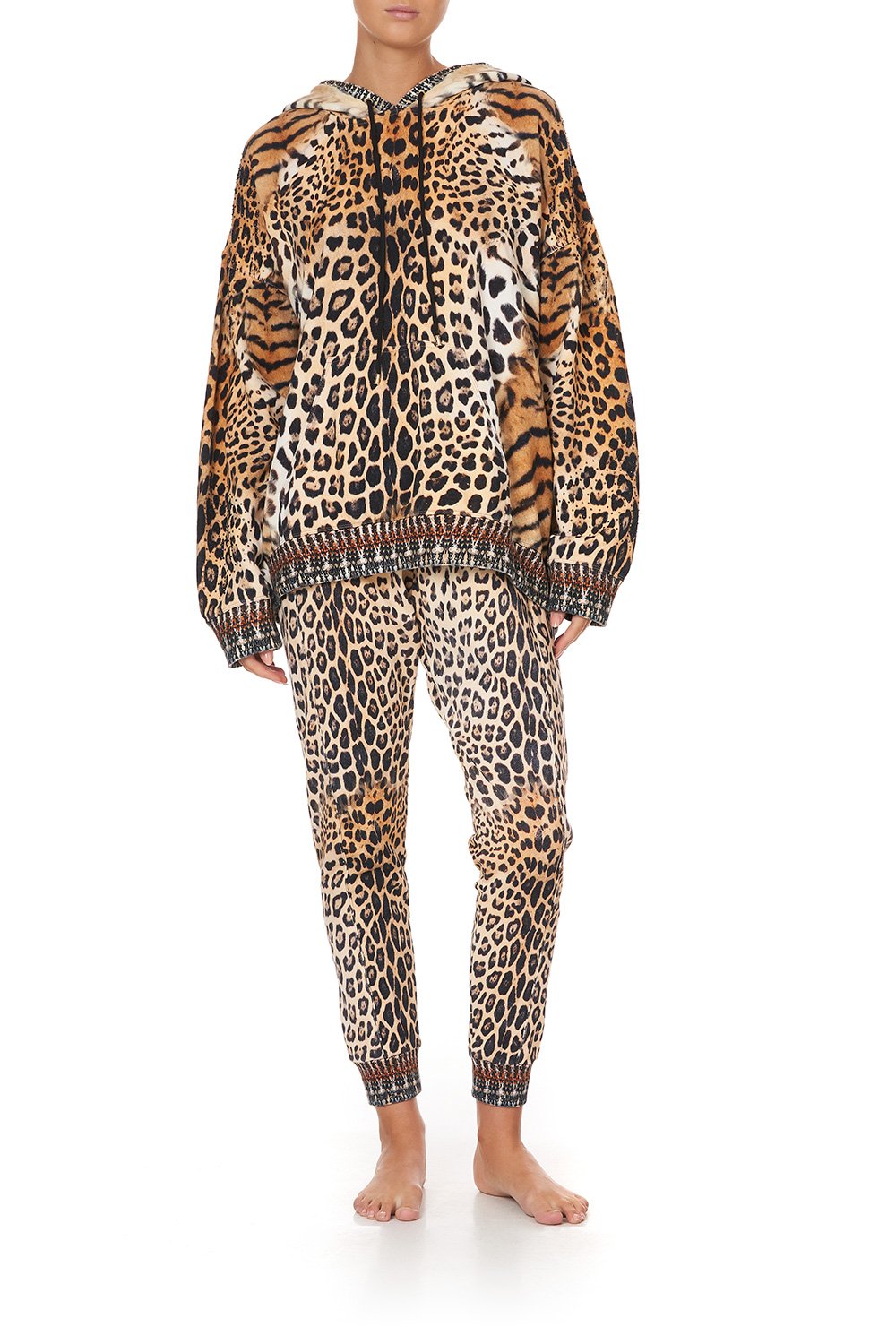 JAGUAR OVERSIZED BOYFRIEND HOODIE