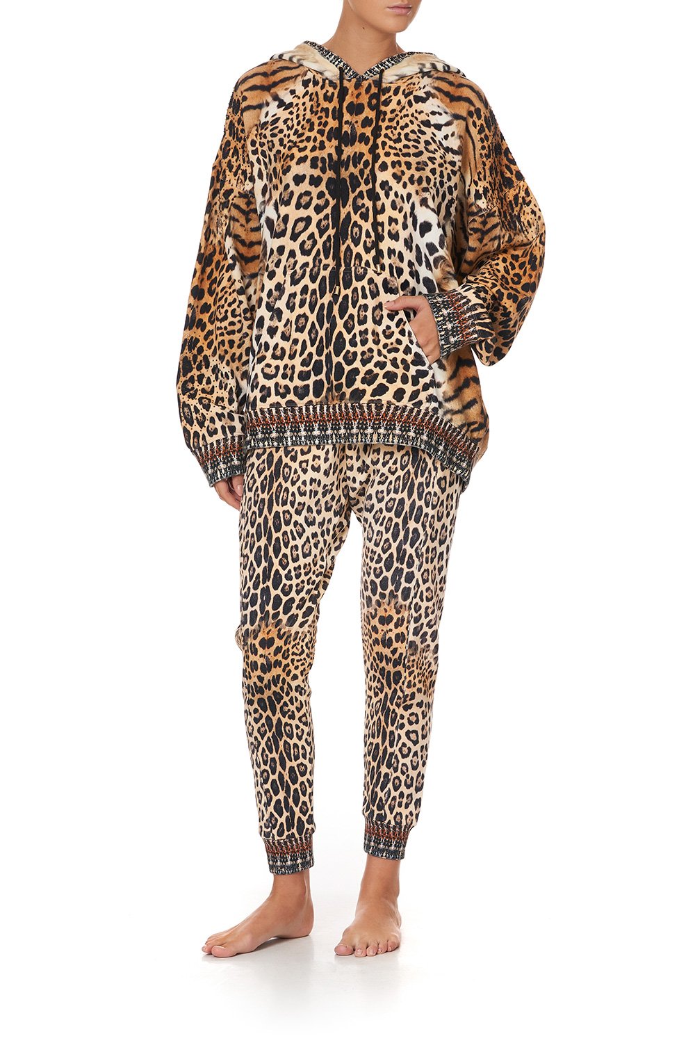 JAGUAR OVERSIZED BOYFRIEND HOODIE