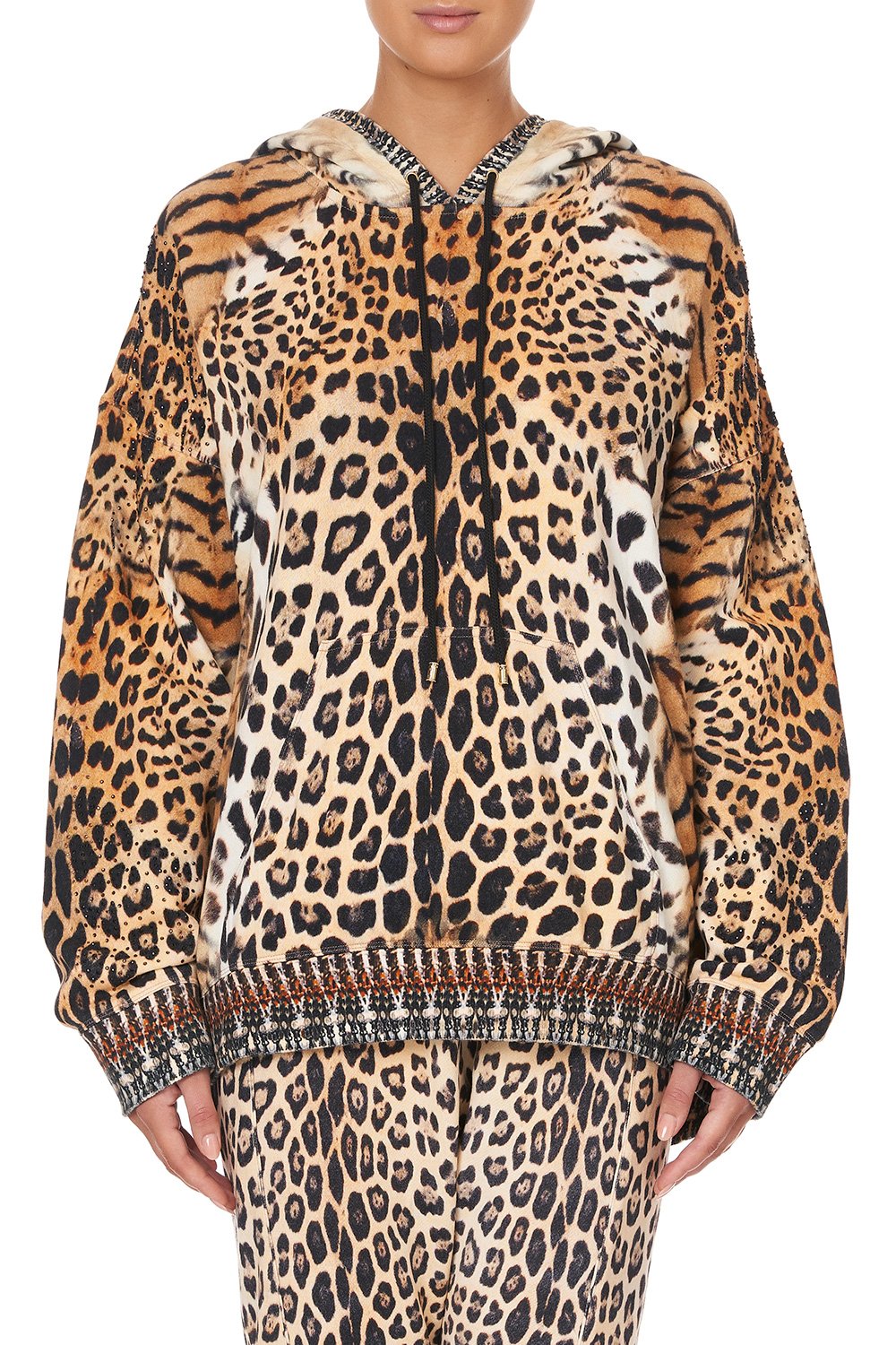 JAGUAR OVERSIZED BOYFRIEND HOODIE