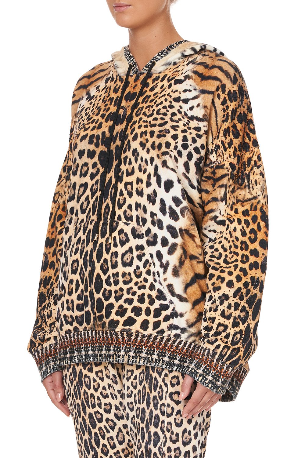 JAGUAR OVERSIZED BOYFRIEND HOODIE