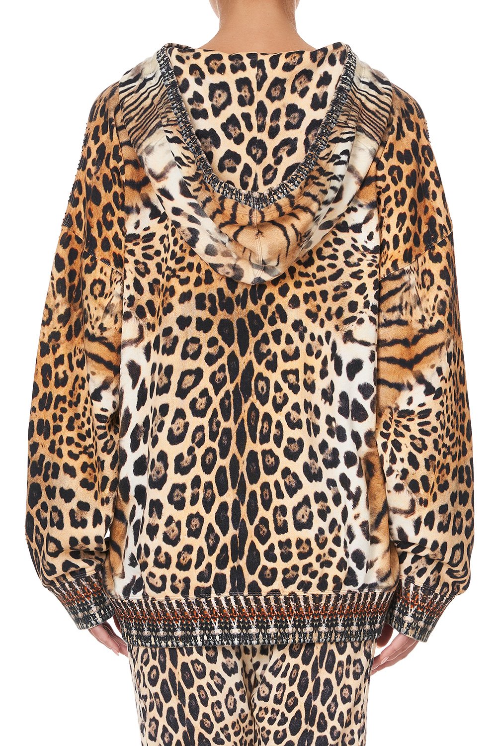JAGUAR OVERSIZED BOYFRIEND HOODIE