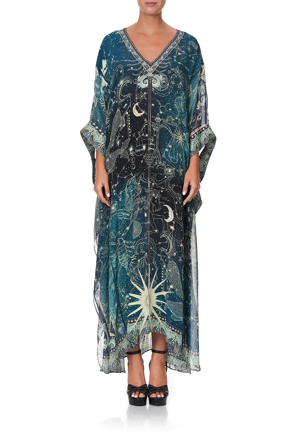 PANELLED SLEEVE KAFTAN INTO THE MYSTIQUE