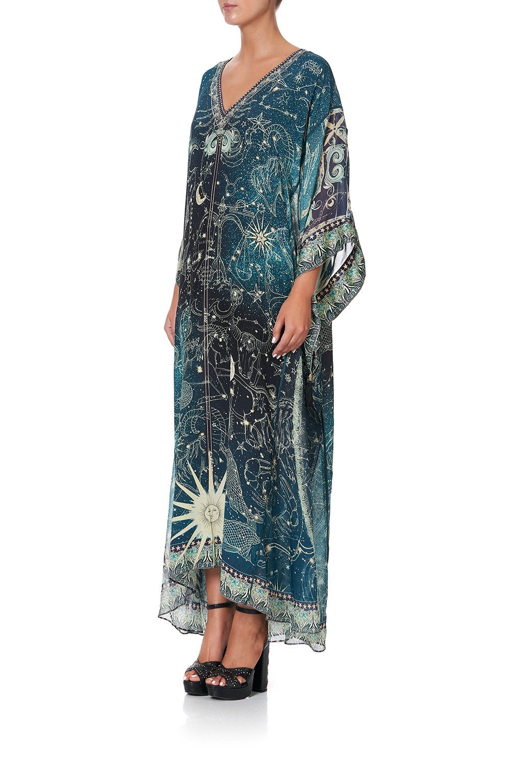 PANELLED SLEEVE KAFTAN INTO THE MYSTIQUE
