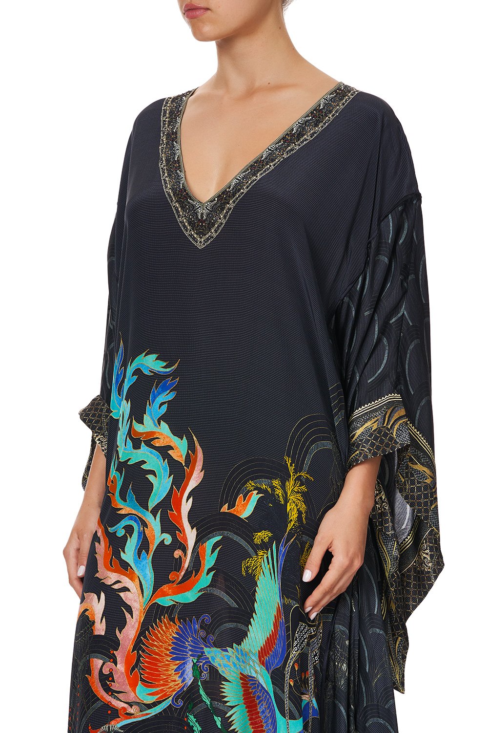 PANELLED SLEEVE KAFTAN WISE WINGS