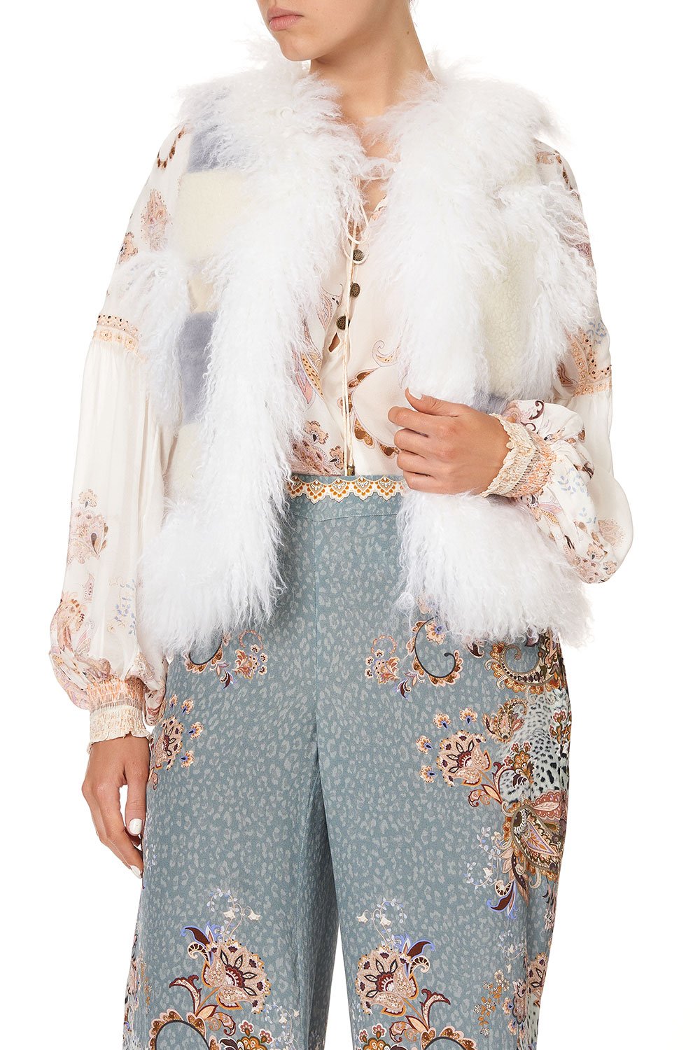 PATCHWORK GILET - FLOW LE PALAIS DU ZAHIR