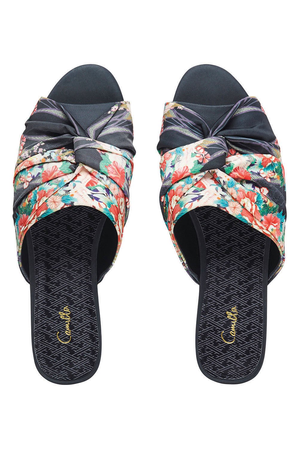 CAMILLA QUEEN OF KINGS OBI TIE SLIPPER