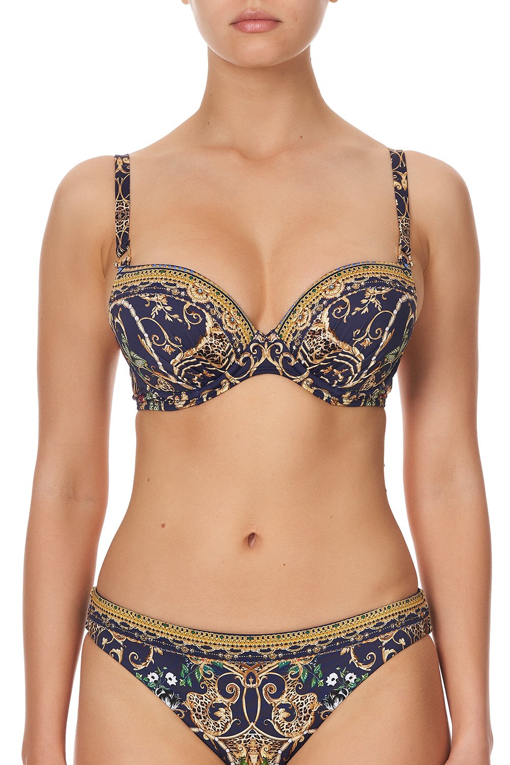 PLUNGE BRA WITH TRIM SEVEN DAY WEEKEND