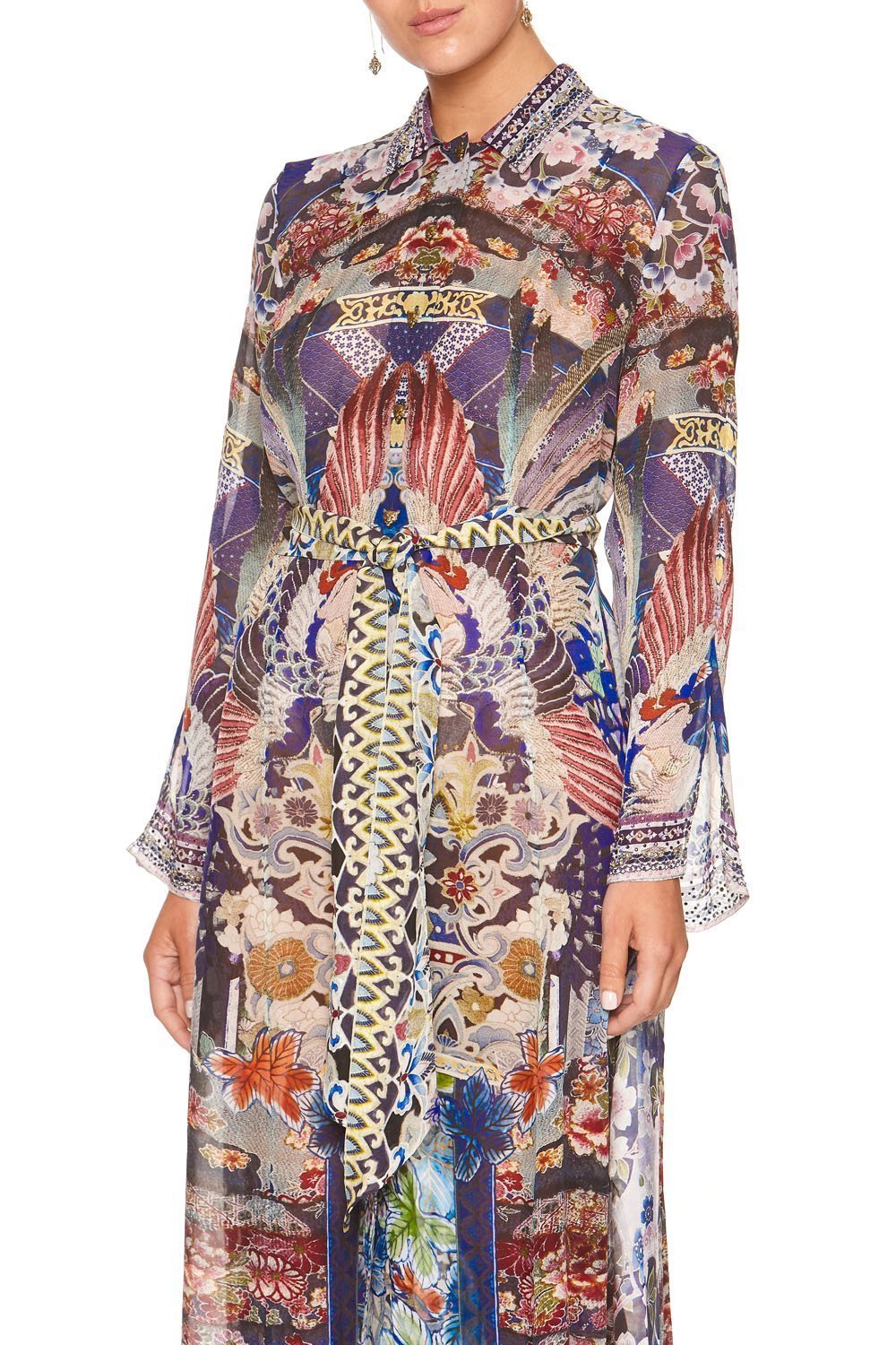 PRINTED TRENCH DARLING'S DESTINY