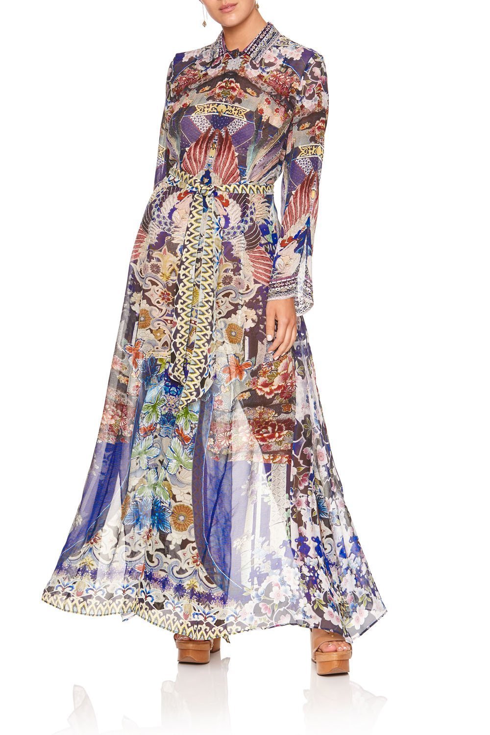 PRINTED TRENCH DARLING'S DESTINY