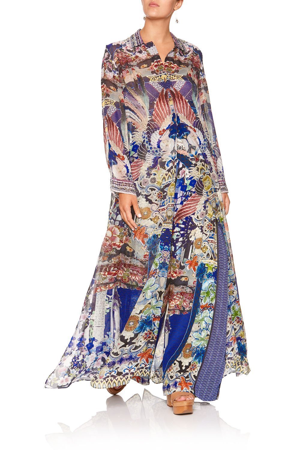 PRINTED TRENCH DARLING'S DESTINY