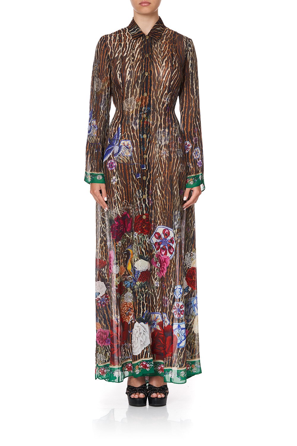 PRINTED TRENCH JEWEL OF JUPITER