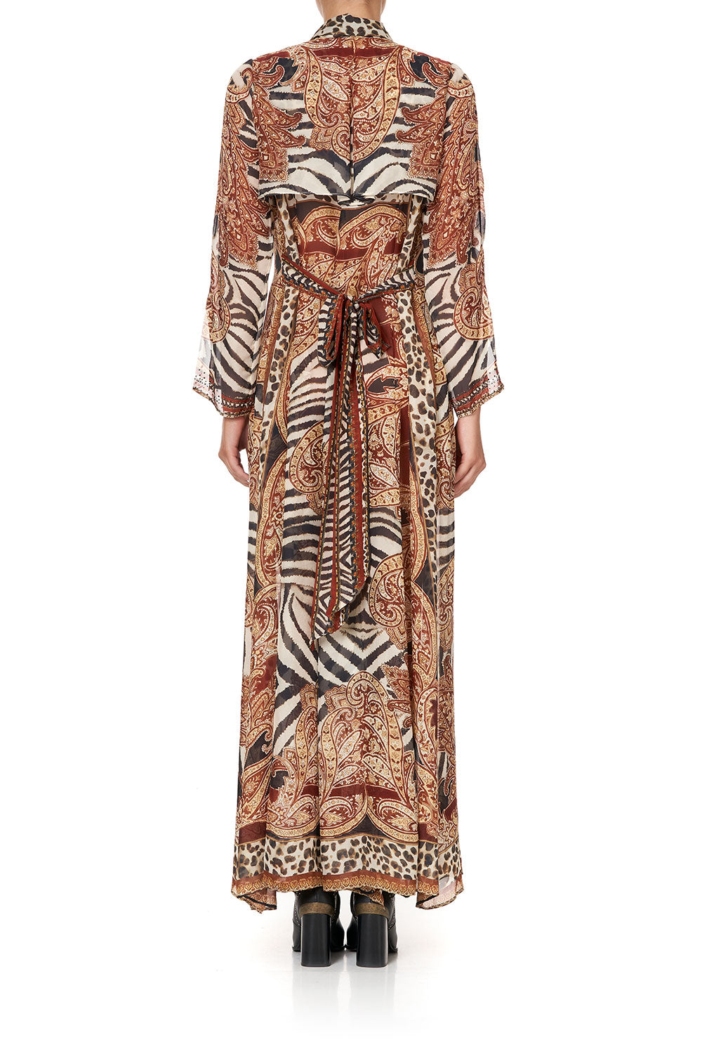 PRINTED TRENCH WILD FIRE