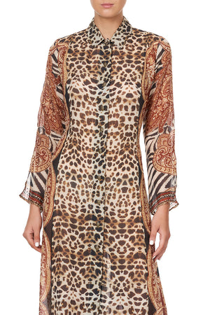 PRINTED TRENCH WILD FIRE