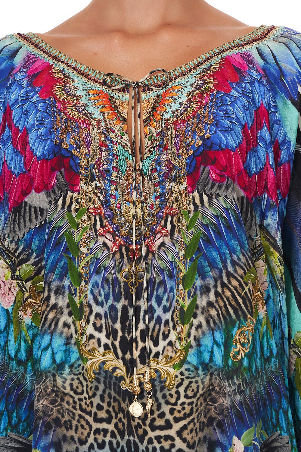 RAGLAN SLEEVE BLOUSE WITH CUFF CAFE NAIROBI