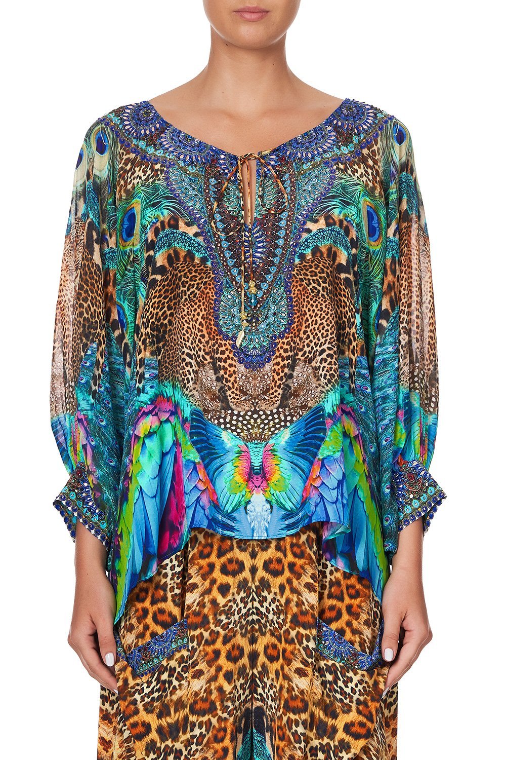 RAGLAN SLEEVE BLOUSE WITH CUFF MOTHER XANADU