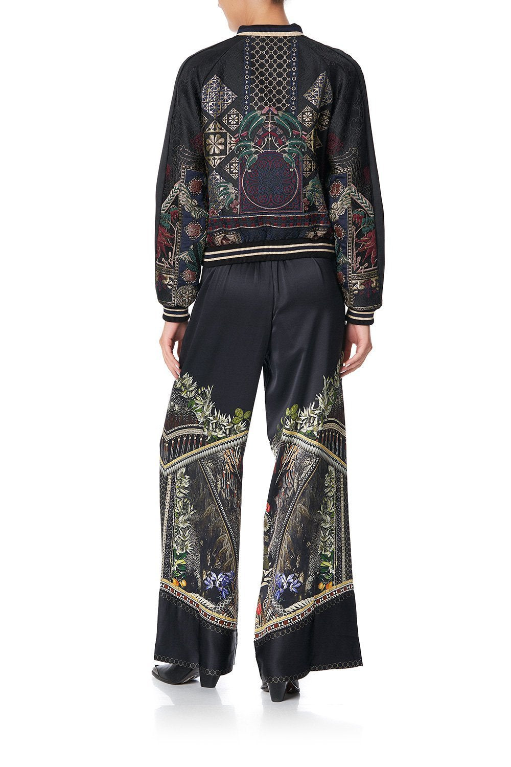 RAGLAN SLEEVE BOMBER JACKET BOTANICAL CHRONICLES