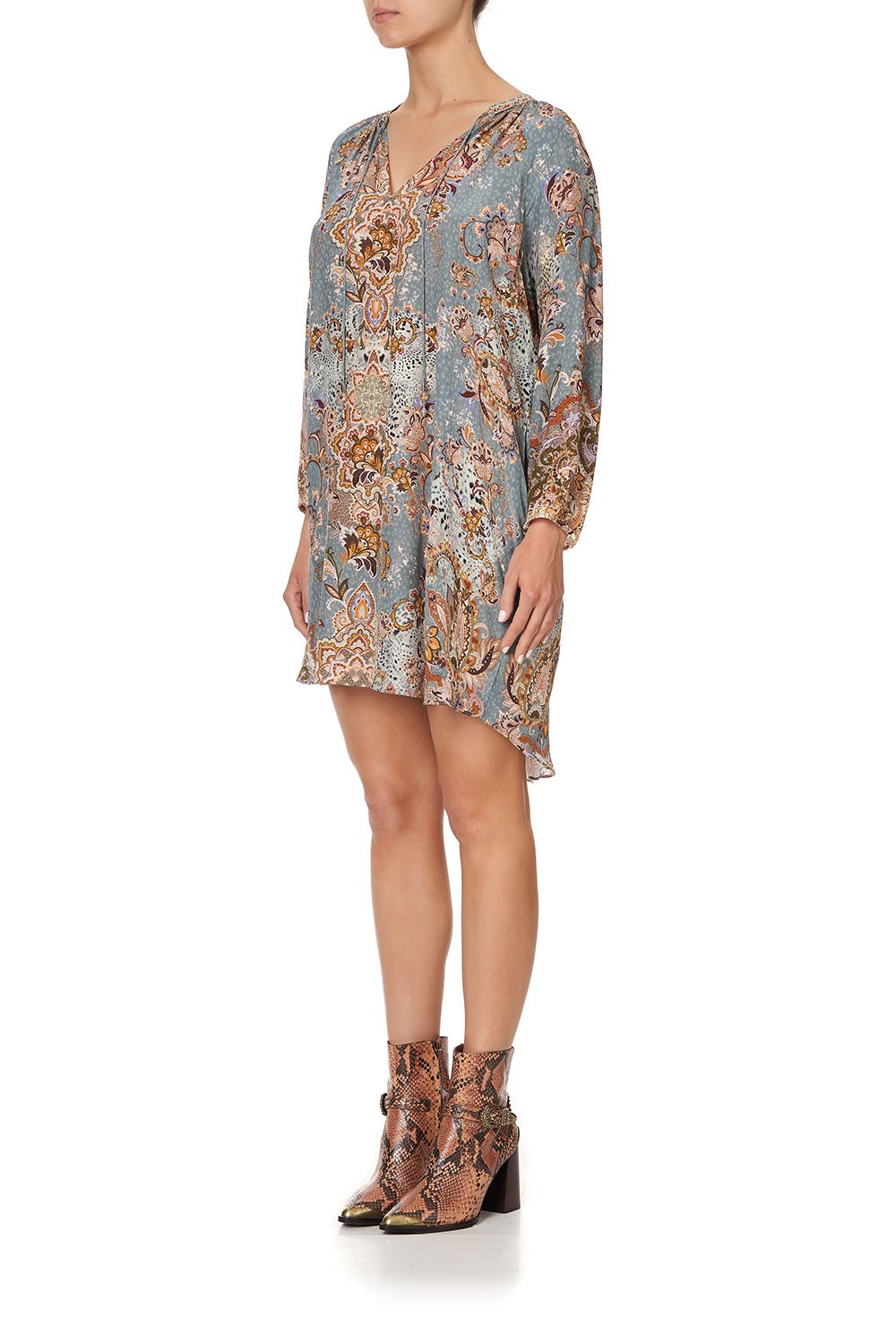 RAGLAN SLEEVE TUNIC DRESS LE PALAIS DU ZAHIR
