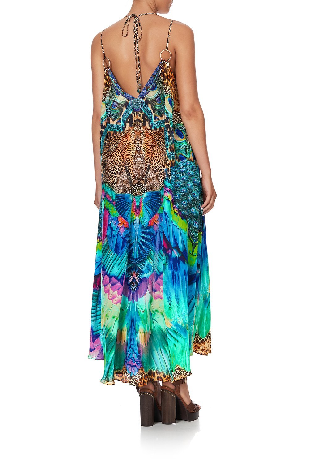 RING DETAIL STRAP DRESS MOTHER XANADU