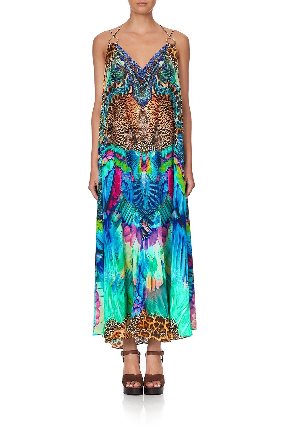 RING DETAIL STRAP DRESS MOTHER XANADU