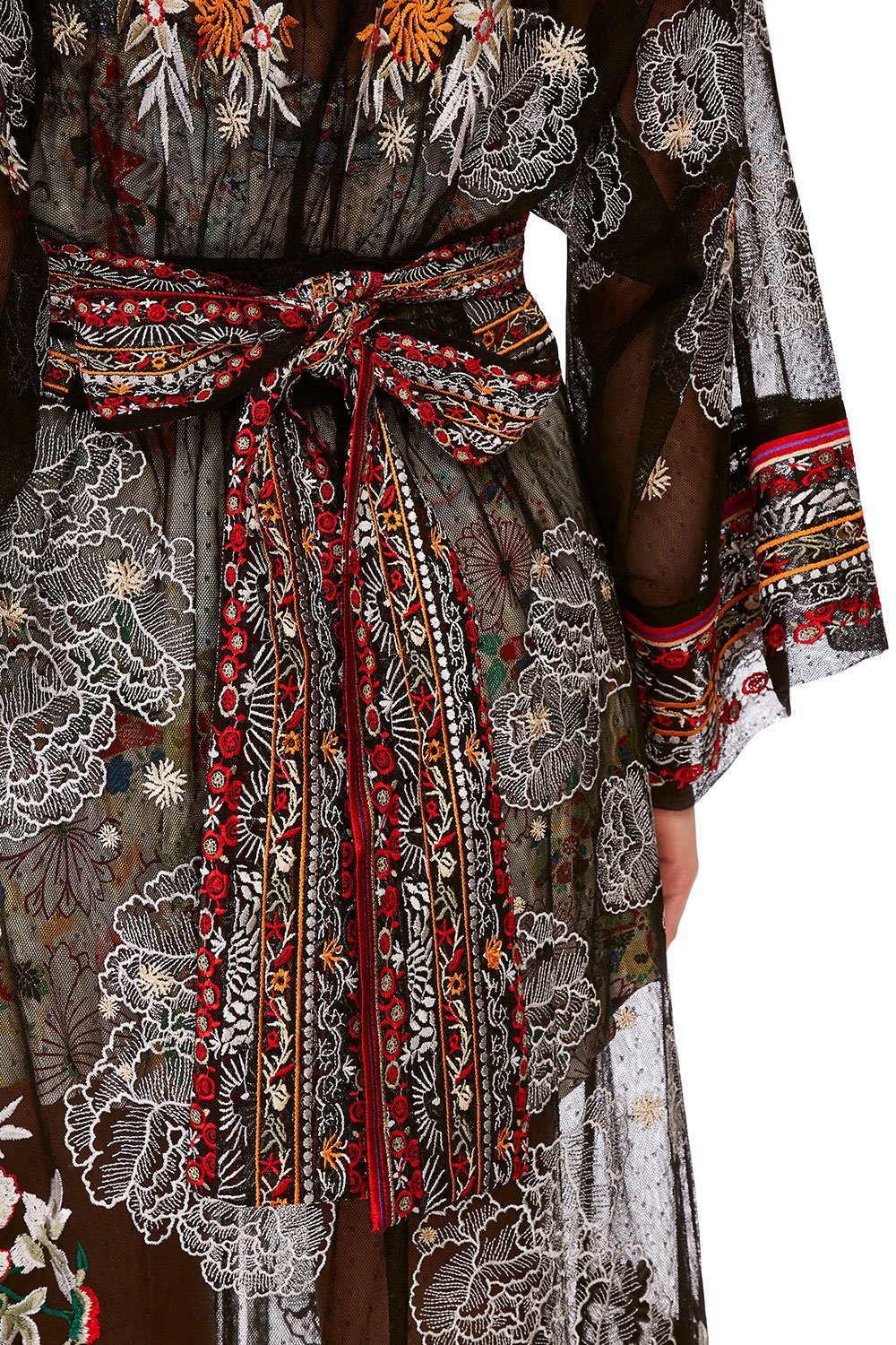 CAMILLA TIME AFTER TIME ROBE WITH ELASTIC BACK WAIST