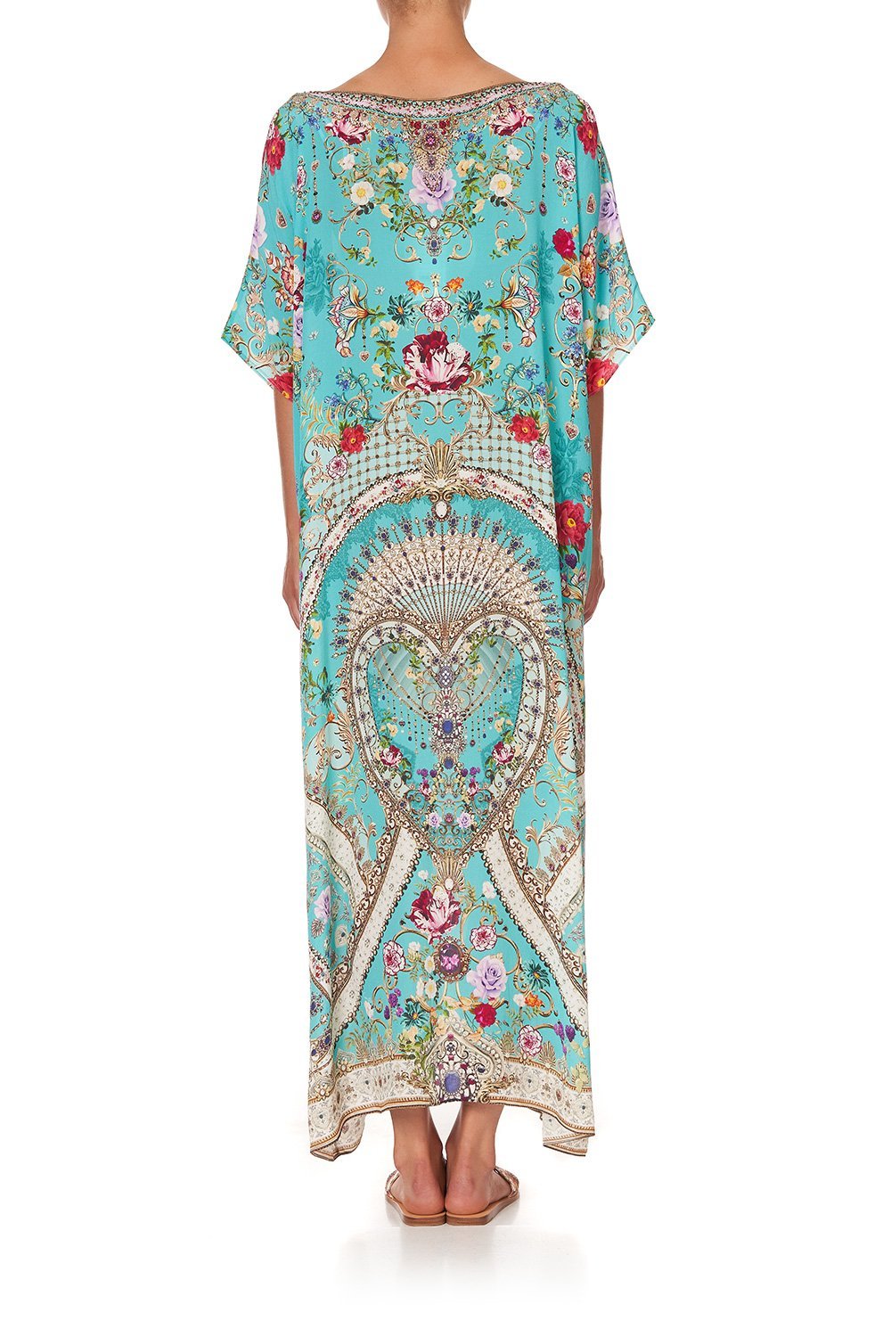 ROUND NECK KAFTAN A SONNET FOR SATINE