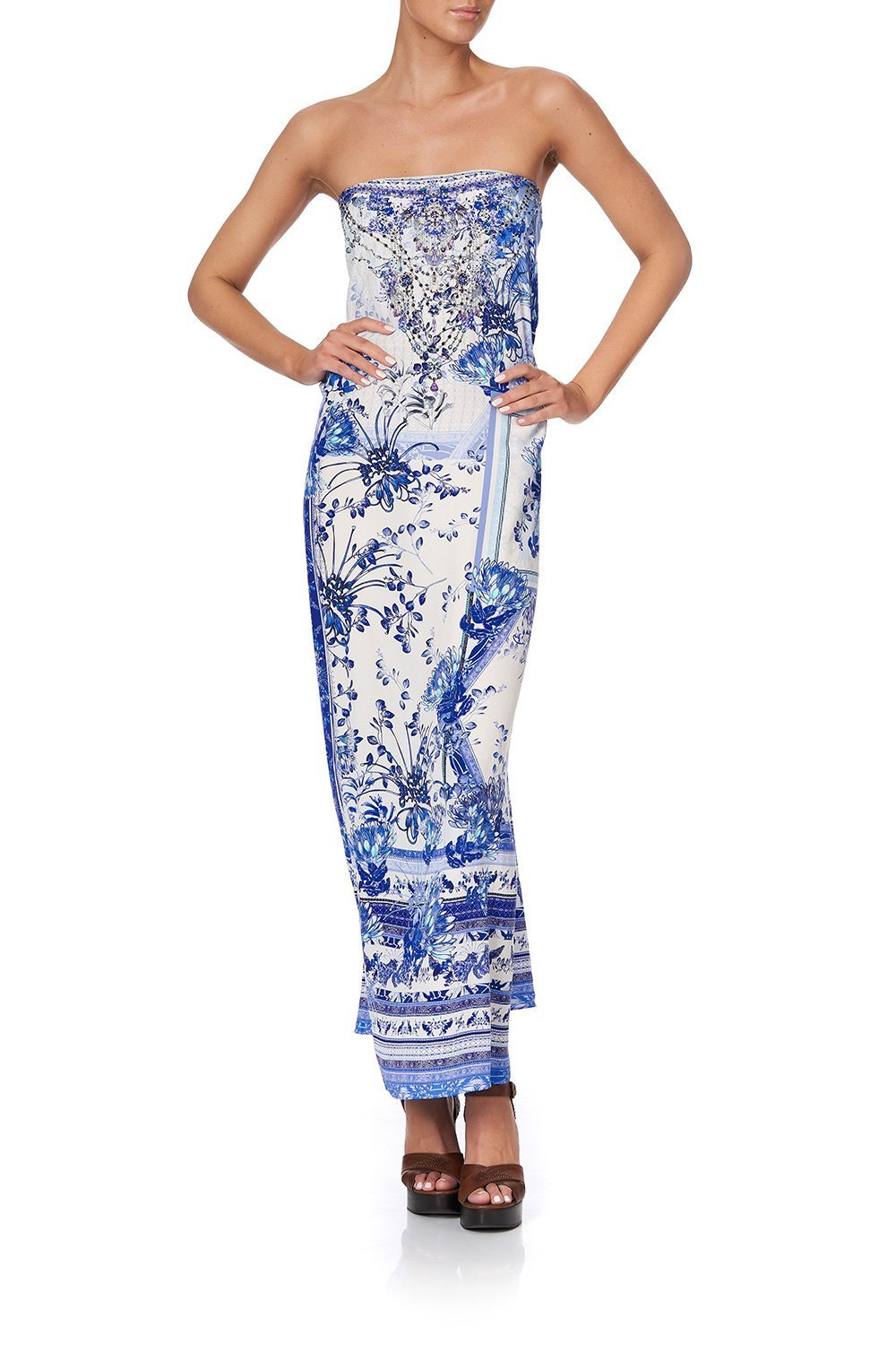 ROUND NECK KAFTAN CARDS FROM THE COAST