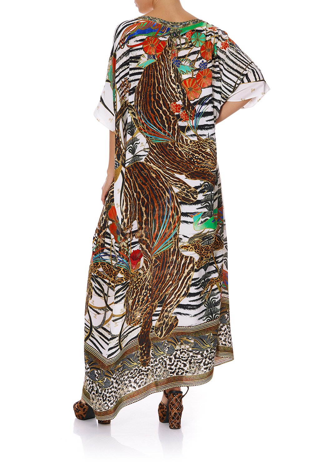 ROUND NECK KAFTAN COSMIC CONFLICT