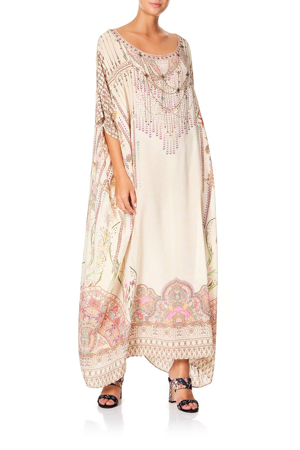 CAMILLA ROUND NECK KAFTAN GOLDEN AGE