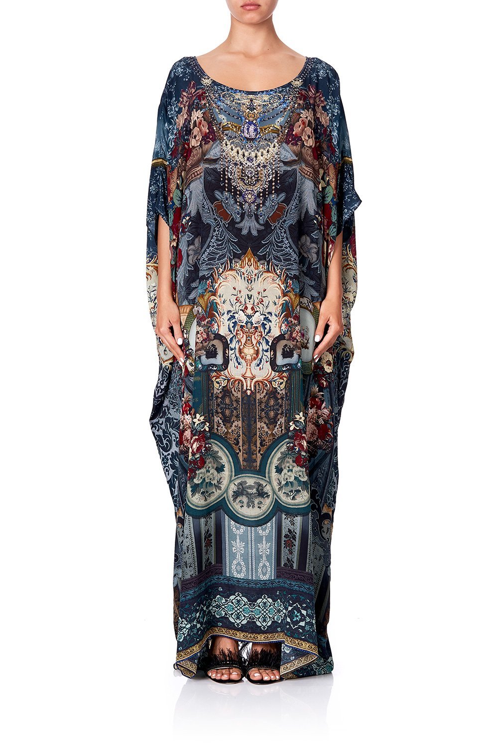ROUND NECK KAFTAN HOTEL BOHEME