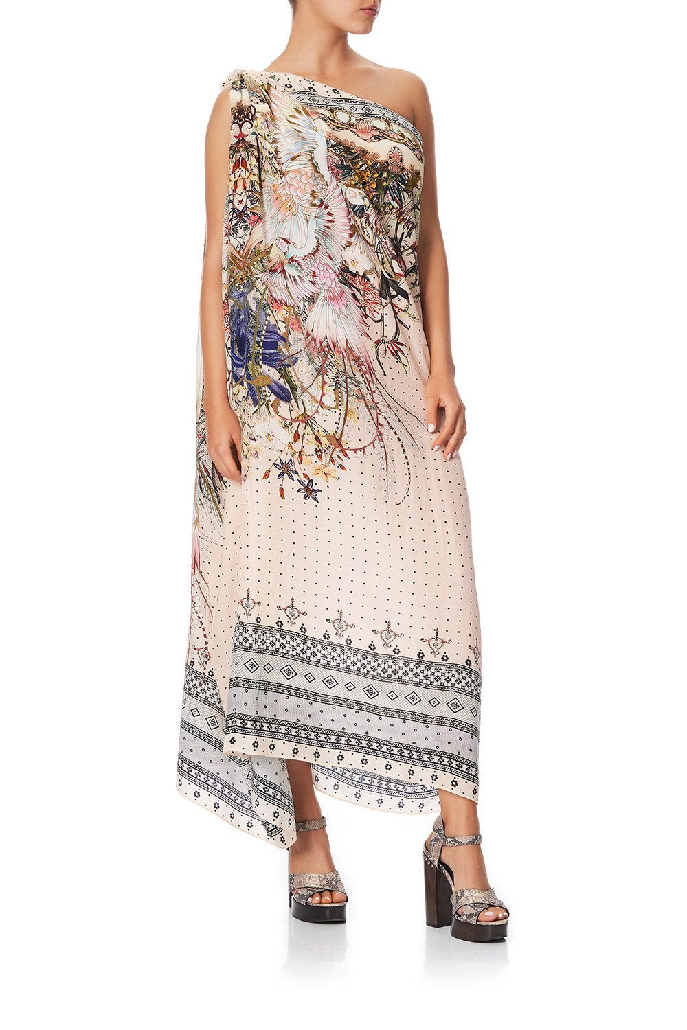 ROUND NECK KAFTAN KINDRED SKIES