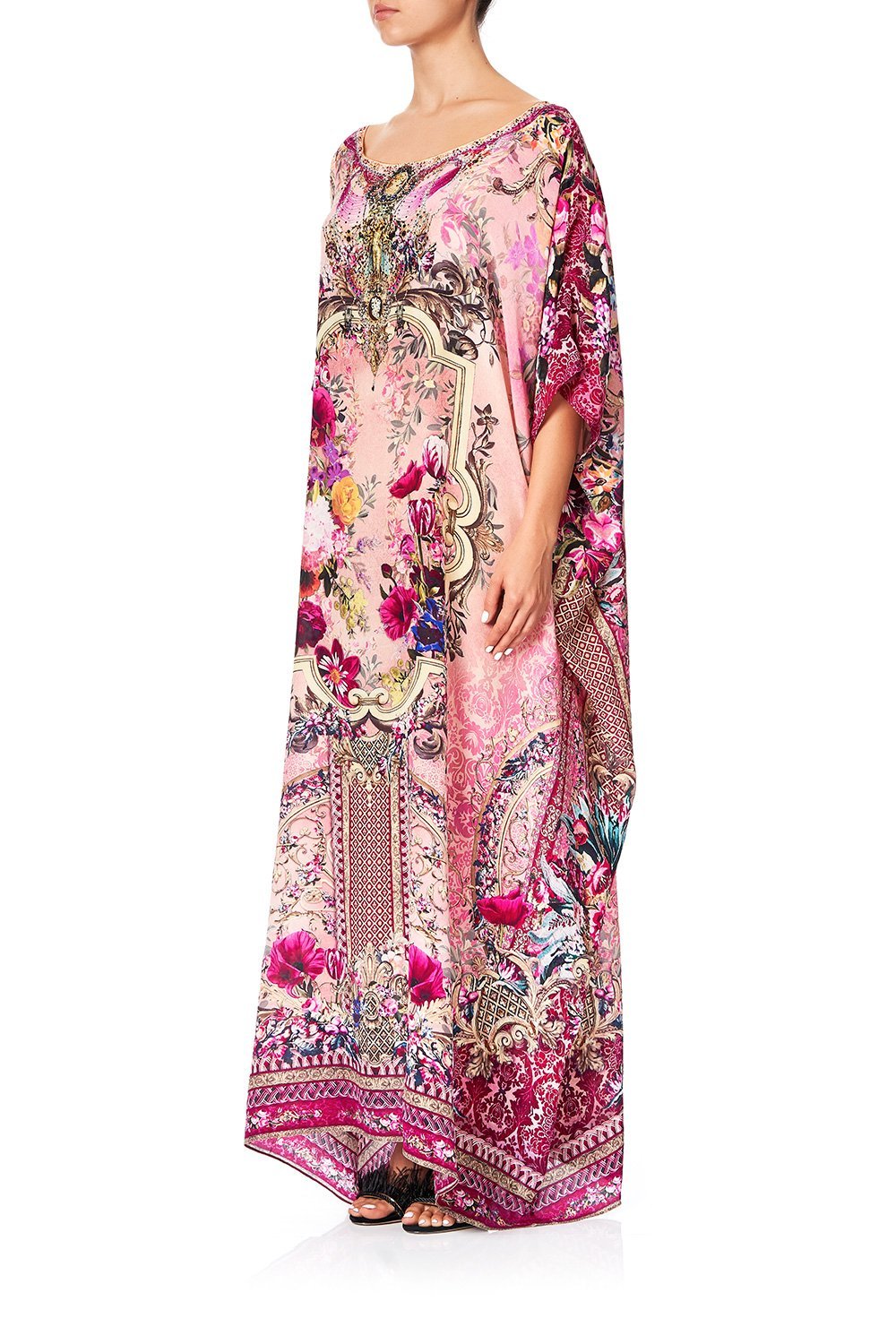 CAMILLA ROUND NECK KAFTAN LA BELLE